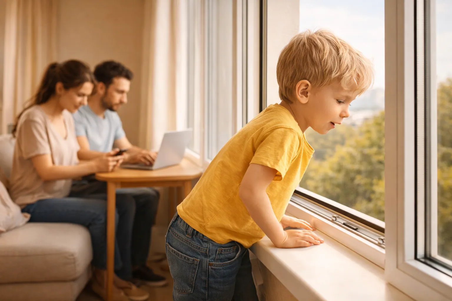 Ребенок в безопасности