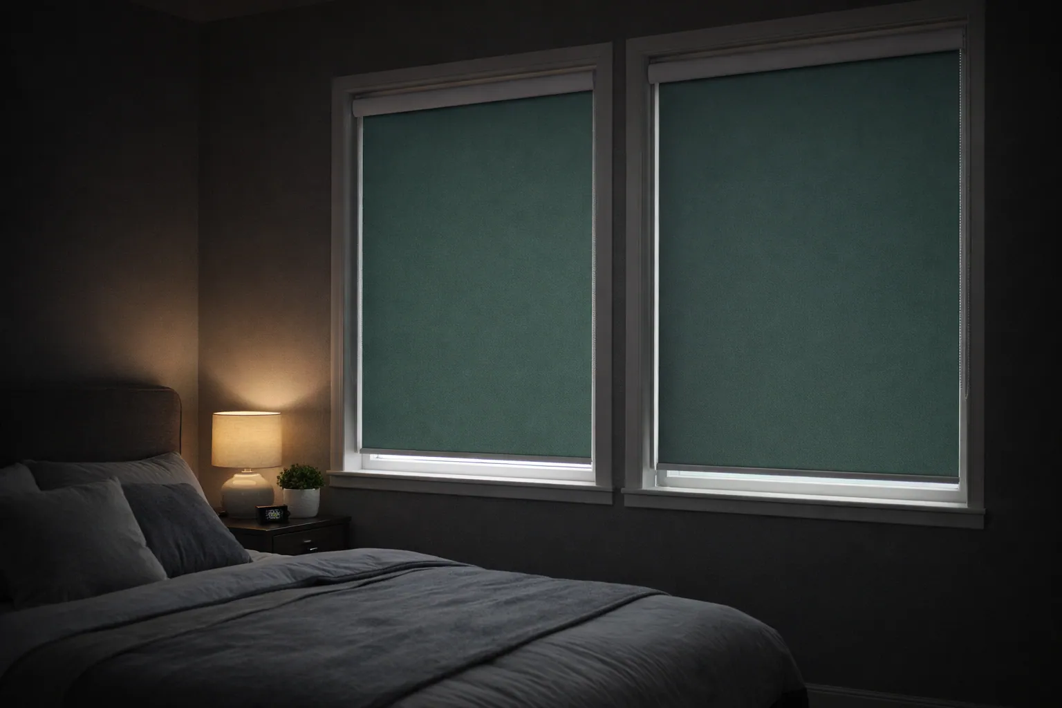 Установка рулонных жалюзи